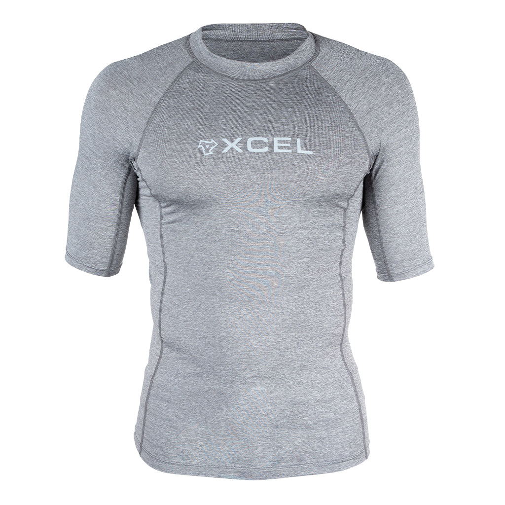 MENS PREMIUM STRETCH SHORT SLEEVE UV xcelwetsuits