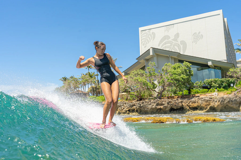 Xcel Wetsuits signs Hawaiian longboard pro Sally Cohen to the team