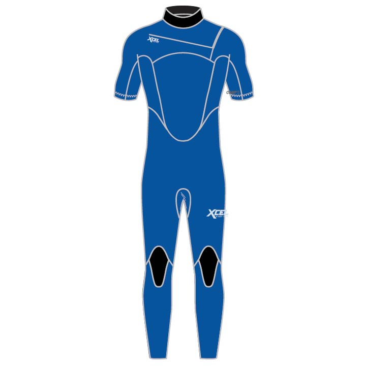 YOUTH COMP SHORT SLEEVE FULL WETSUIT 2MM xcelwetsuits