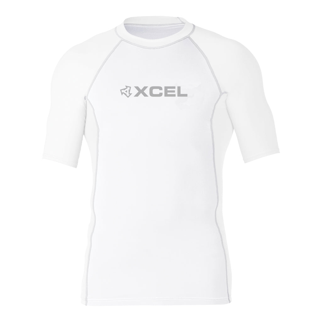 MENS PREMIUM STRETCH SHORT SLEEVE UV xcelwetsuits